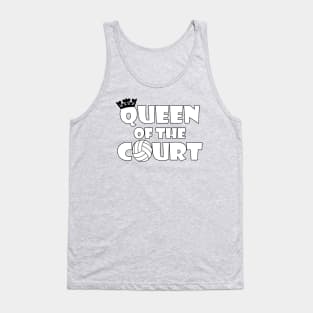 Fun Volleyball Queen of the Court Tank Top